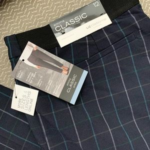 NWT LIZ CLAIBORNE Emma Classic Ankle pants sz 12